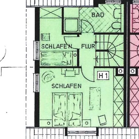 Amselweg 3_ Whg_ 2 Feriehus Wyk auf Föhr